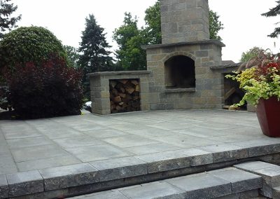 Balcon en pavé - Construction GSB