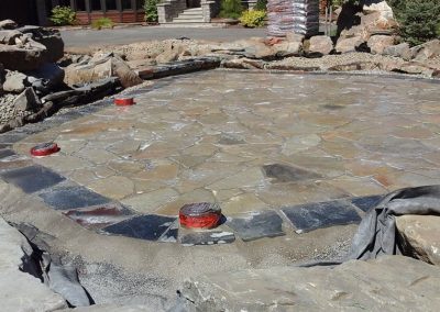 Pose de pavé décoratif- Construction GSB